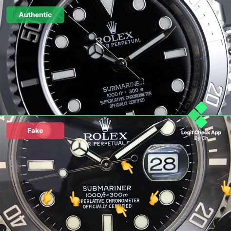 how do i know if my rolex submariner is real|Rolex Submariner authentication.